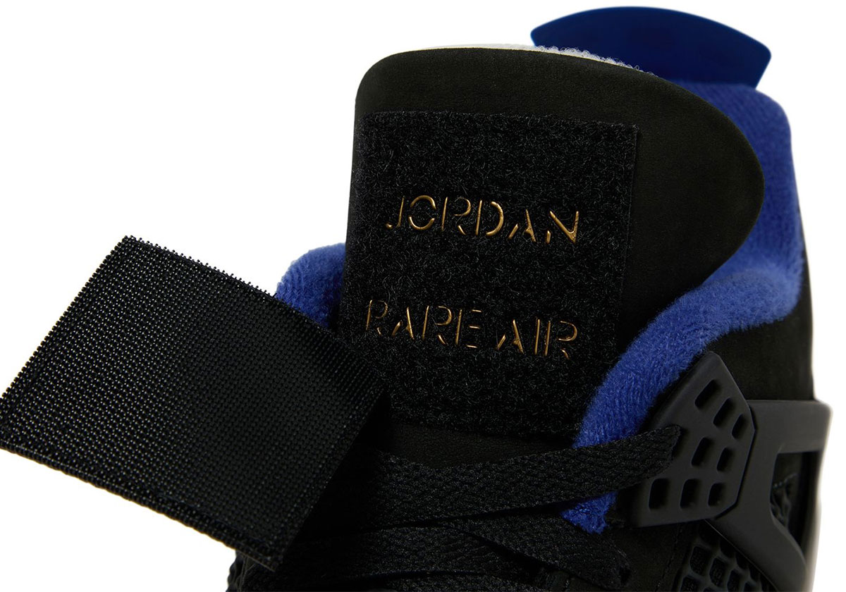 Only 25% Of The Air Jordan 4 "Rare Air" Pairs Have Gold Lettering