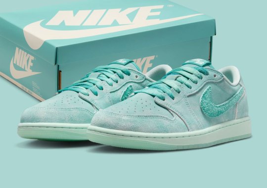 Official Images Of The Air Jordan 1 Low OG "Washed Teal"