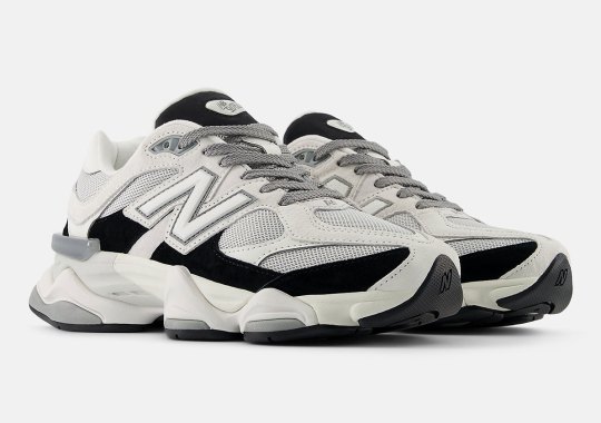 The New Balance 9060 Is Available Now In Blocked Black And Grey