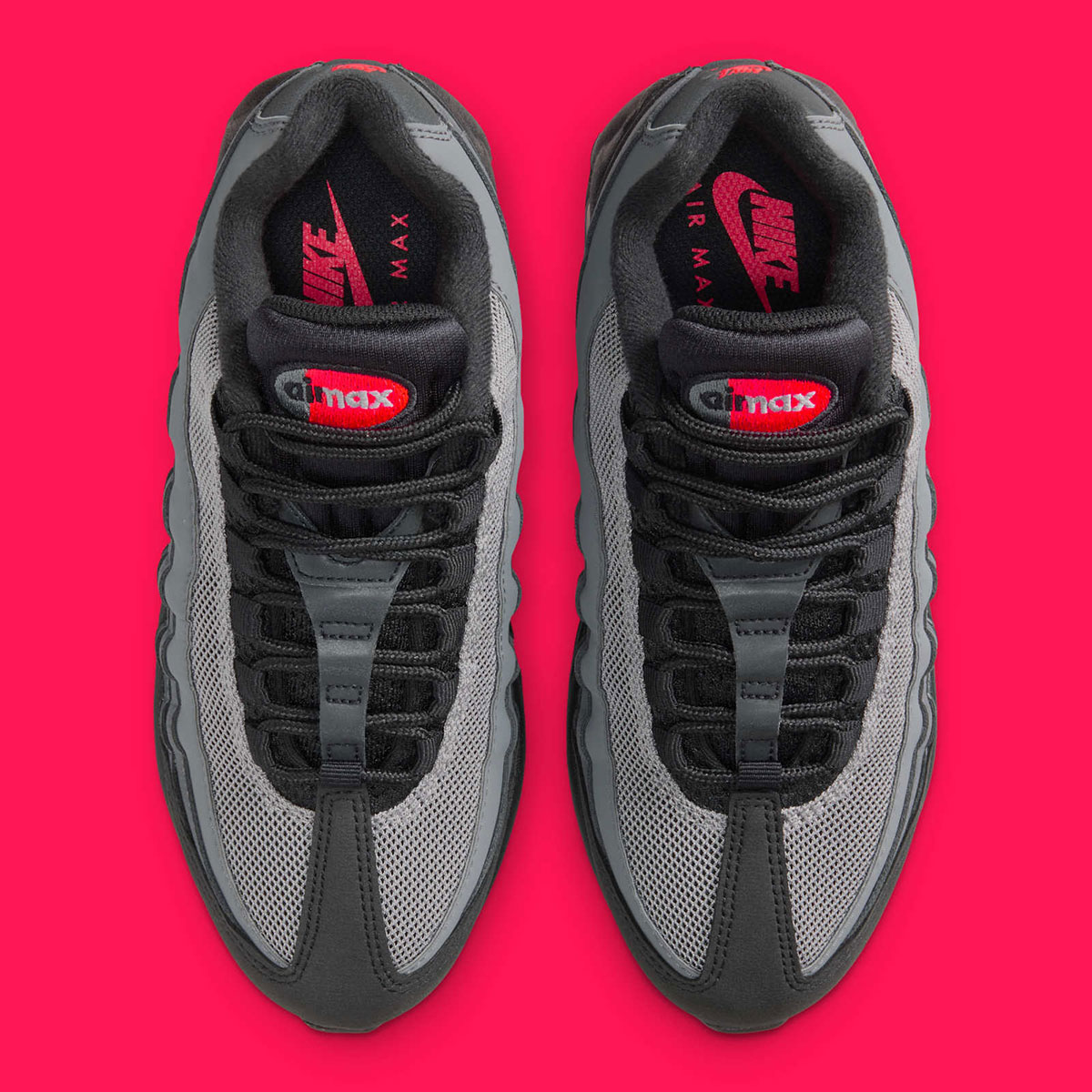 Nike Air Max 95 Og Black Bright Crimson Anthracite Ih4457 002 3