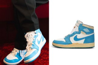 Hiroshi Fujiwara Debuts The Air Jordan 1 Hi ’85 “UNC”