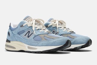The New Balance 991v2 Looks Up To “Celestial Blue”