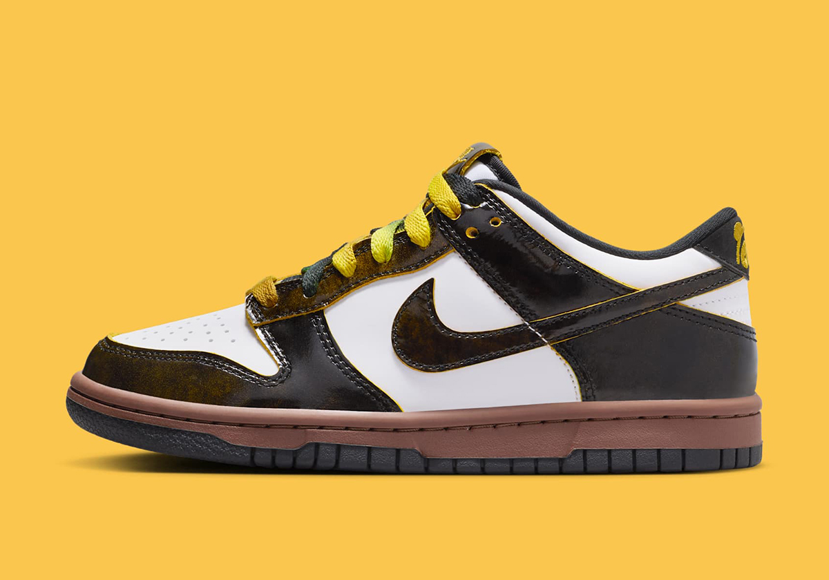 Nike Dunk Low Panda Gs Black Yellow Hq9294 100 6